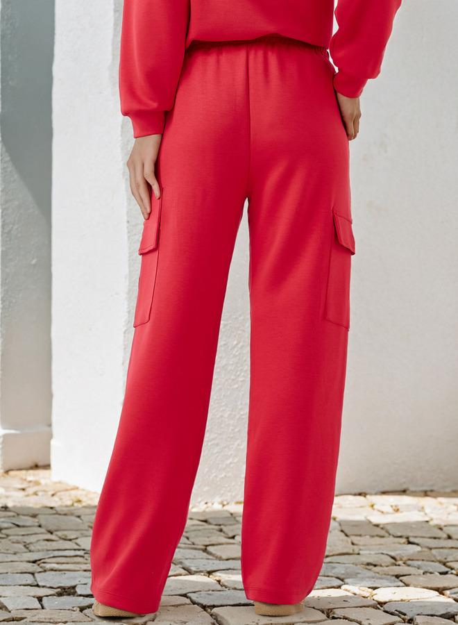 SP Characters Harvard University Print Cargo Joggers with Drawstring Closure - Image 3