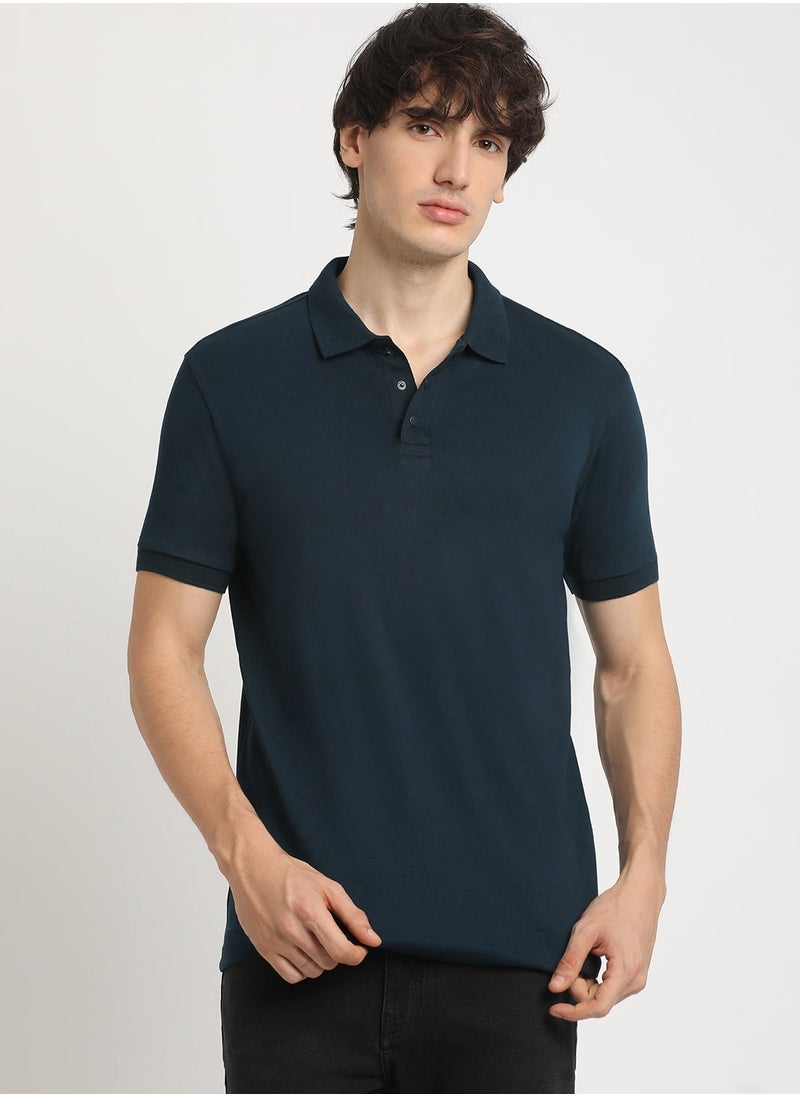THE BEAR HOUSE Men’s Polo T-Shirt – Soft, Breathable Cotton, Classic Fit for All-Day Comfort, Stylish Casual Shirt for Summer, Everyday Wear & Outdoor Activities  - Image 1