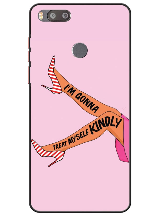 Protective Case Cover For Xiaomi Redmi 5X I'M Gonna Treat My Self Kindly
