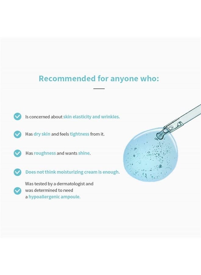 MIZON Hyaluronic Acid 100, Original Skin Energy, Hyaluronic Acid, Facial Care, Moisturizing Ampoule (1.01 Fl Oz/30ml)  - Image 1