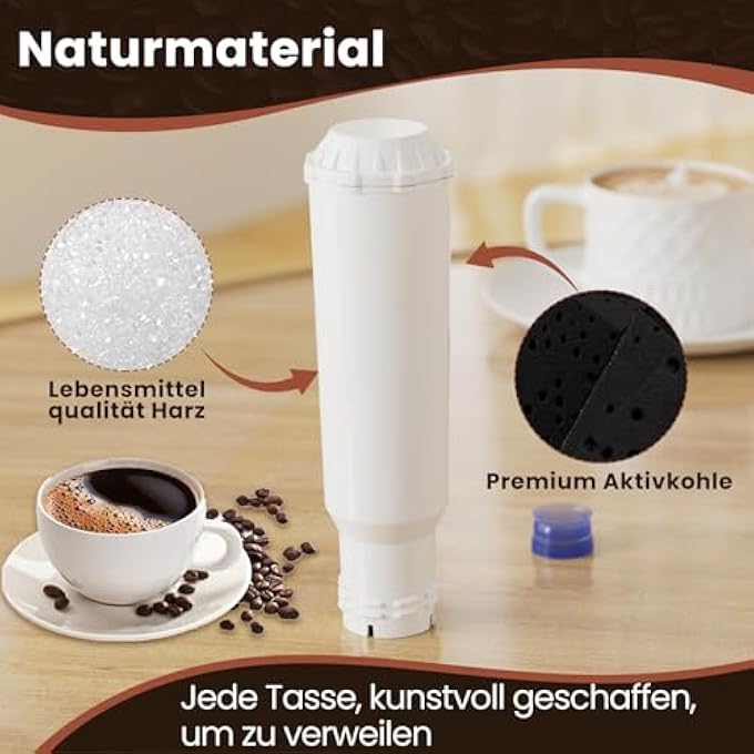 GOLDEN ICEPURE Tv Sd Certified Coffee Filter Compatible With Krups Claris F088 Melitta Pro Aqua Fits Many Models From Aeg Bosch Siemens Nivona Melitta 4 Pieces From Invoice Available - Image 5