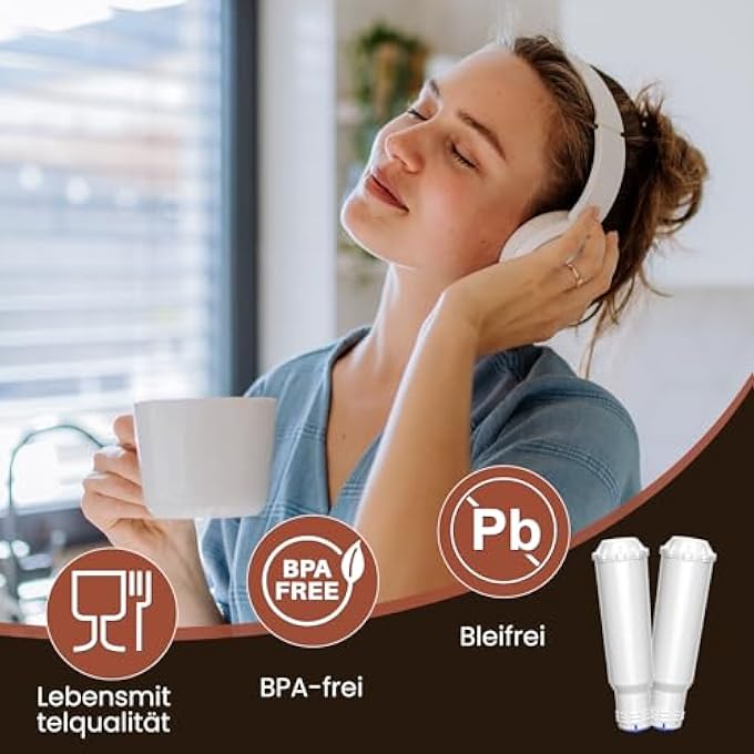 GOLDEN ICEPURE Tv Sd Certified Coffee Filter Compatible With Krups Claris F088 Melitta Pro Aqua Fits Many Models From Aeg Bosch Siemens Nivona Melitta 4 Pieces From Invoice Available - Image 4