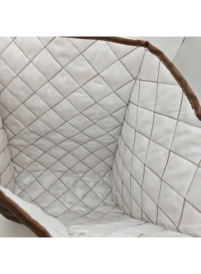Solid Black Exquisite Quilted Polyester Blender Cover Fashionable Kitchen Countertop Accessory 1 Set - Image 5