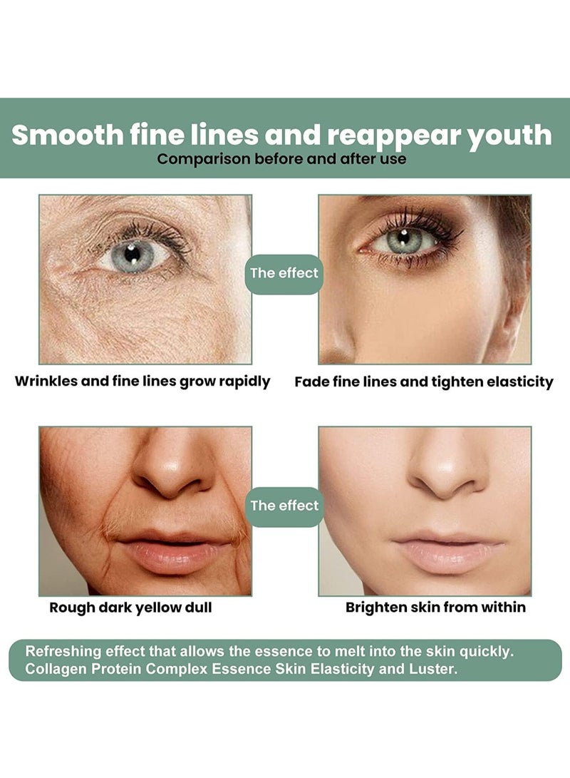 EELHOE Advanced Collagen Boost Anti-Aging Serum (30 ml), Collagen Peptide Face Serum for Reducing Wrinkles – Firming and Rejuvenating Formula for Youthful Skin - Image 5