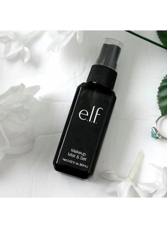 إلف بخاخ تثبيت المكياج من إي.إل.إف. - صغير الحجم، خفيف الوزن، يدوم طويلاً، مناسب للاستخدام طوال اليوم، ينعش، يرطب، يلطف، غني بالألوفيرا والشاي الأخضر والخيار، 2.02 أونصة سائلة - Image 2