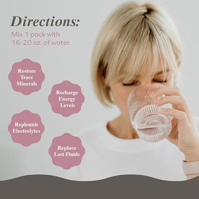 Three Lollies Queasy Hydration MD Packets - Natural Digestive Support During Treatment, Rehydrates, Eases Nausea & Replaces Nutrients - 20 Packets - Image 4