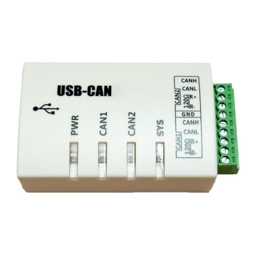 TOSYUWIR USB to CAN USBCAN-2C Dual-Channel Industrial-Grade Isolation Intelligent CAN Interface Card ZLG Compatible - Image 1