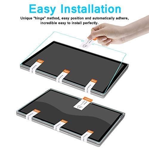 Megoo Surface Book Screen Protector 13.5",Blue Light Blocking Tempered Glass/Protect Eyesight/9H Hardness, Also for Microsoft Surface Book 2 (2017 Version) /Not for Surface Book 3 - Image 5