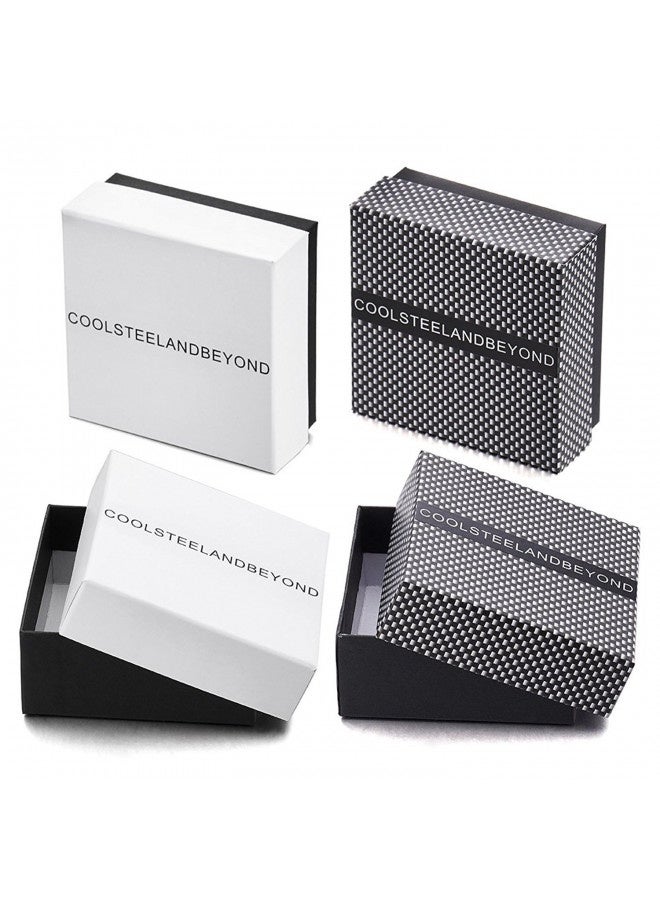 Coolsteelandbeyond Mens Large Braided Leather Bracelet With Steel Gold Color Lion And Black Genuine Leather Straps - Image 5