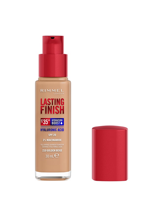 RIMMEL LONDON - كريم أساس يدوم لمدة 35 ساعة 210 بيج ذهبي - Image 1