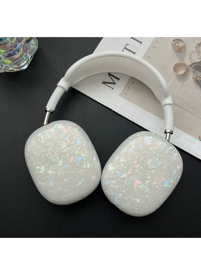 Generic - Shell Pattern Suitable For Apple AirPods Max Protective Case Imd Colorful Head-mounted Bluetooth Headset Protective Case-Color:Pink-Applicable Models:max - Image 1