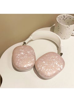 Shell Pattern Suitable For Apple AirPods Max Protective Case Imd Colorful Head-mounted Bluetooth Headset Protective Case-Color:Pink-Applicable Models:max