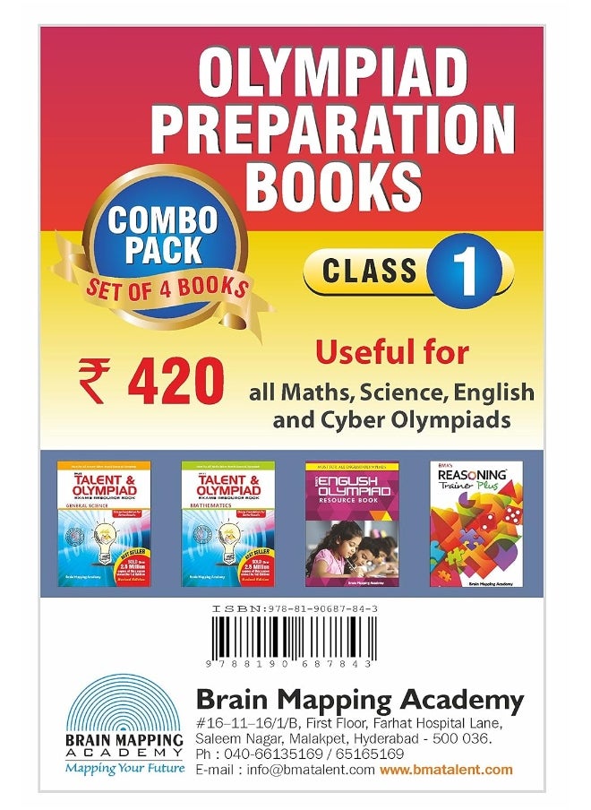 Olympiad Preparatory Books -Combi pack-1-2019 Edition  - Image 1