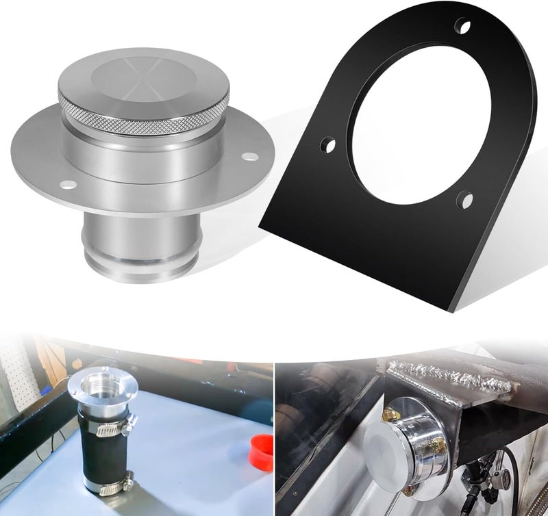 USSKYBOY Fuel Tank Filler Neck with Gas Cap and Bracket - Image 1