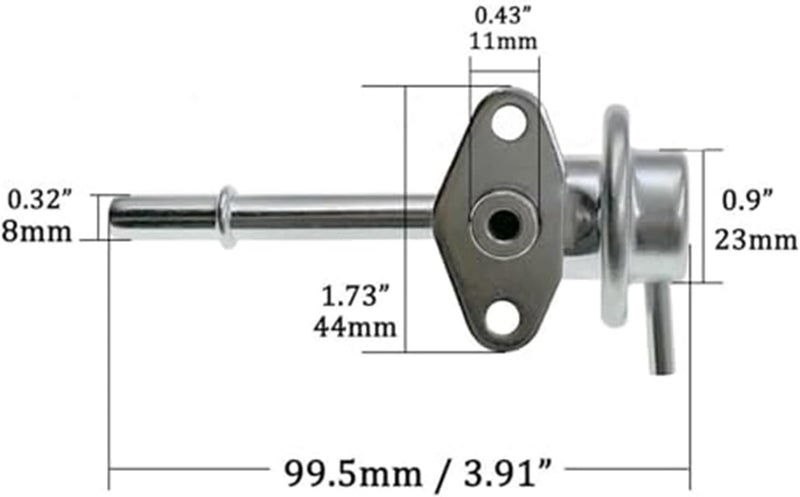 Wivplex Fuel Injection Pressure Regulator for GM and Daewoo - Image 2