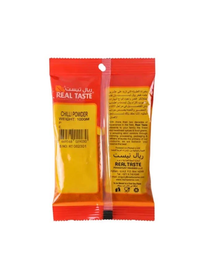 Real Taste مسحوق الفلفل الأحمر الحقيقي - 100 جرام - Image 2