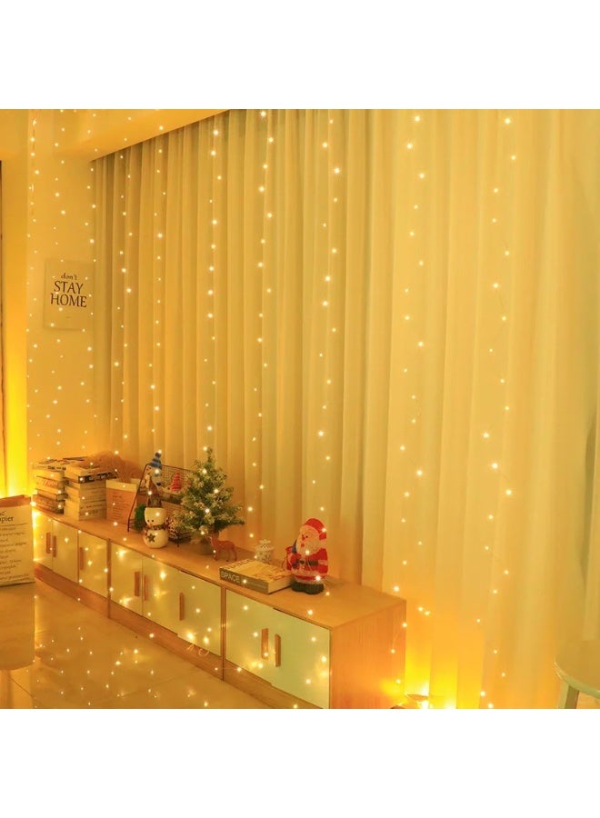 MODI 150LED Warm Yellow String Lights 15W Decorative Fairy Lights with 8 Lighting Modes and Tail Plug for Indoor Outdoor Christmas Party Garden Home Decoration - Image 5