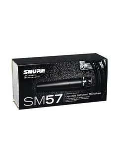 Shure Cardioid Dynamic Vocal Microphone SM57-LCE Black  - Image 2