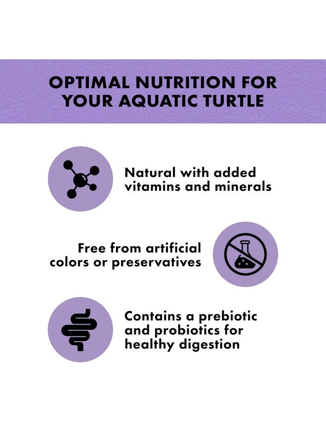 Zilla Pet Aquatic Turtle Sticks, Natural with Added Vitamins and Minerals, Nutrient-Rich Floating Food for Turtles, 4.5 oz - Image 2