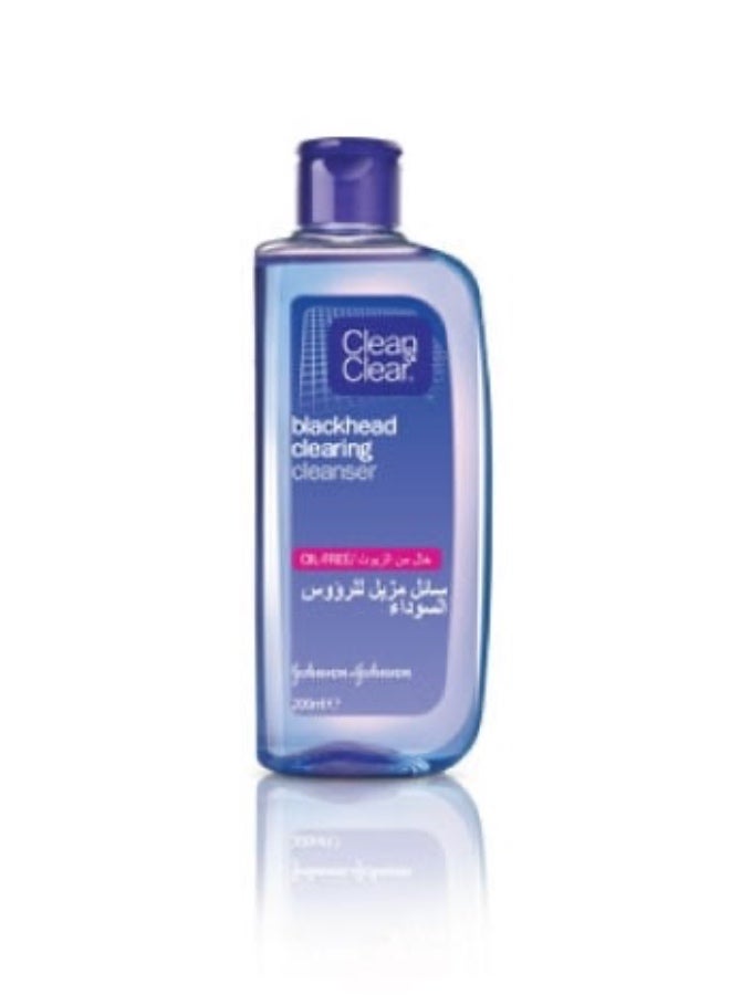 CLEAN & CLEAR BLACK HEAD CLEARING CLEANSER 200ML