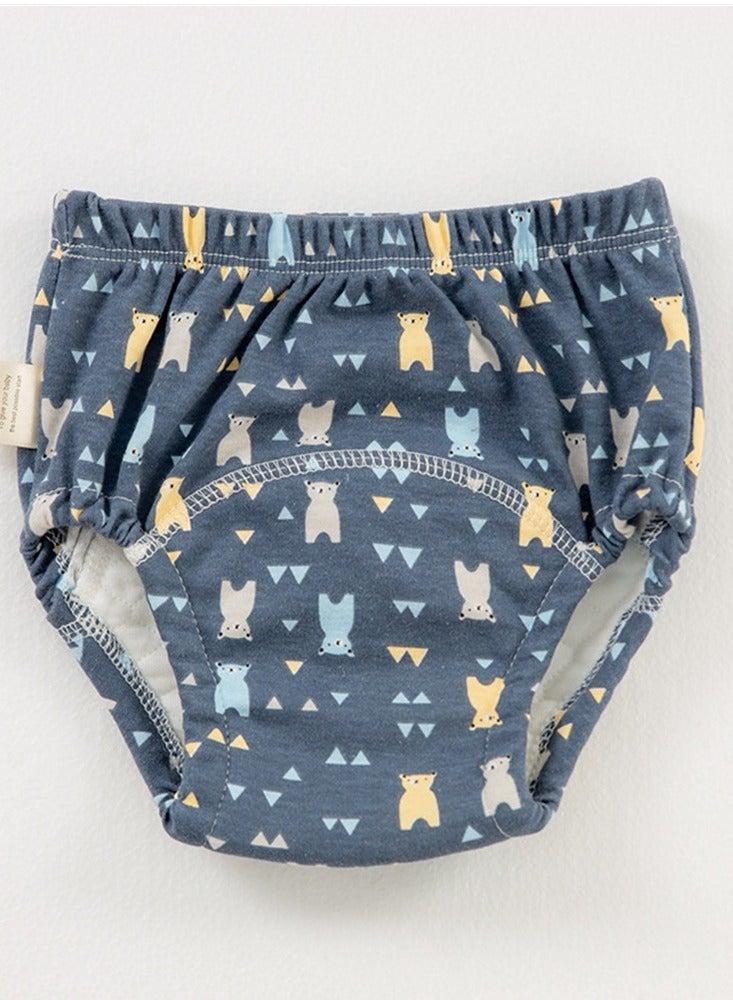 Loquat سروال حفاضات قابل للغسل للتدريب على استخدام المرحاض للأطفال من سكوالتي، مع فتحات قابلة للتنفس