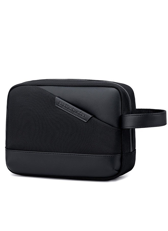 ARCTIC HUNTER K00691 Water Resistant Anti-Theft Pouch Handbag Clutch Bag - Black  - Image 1