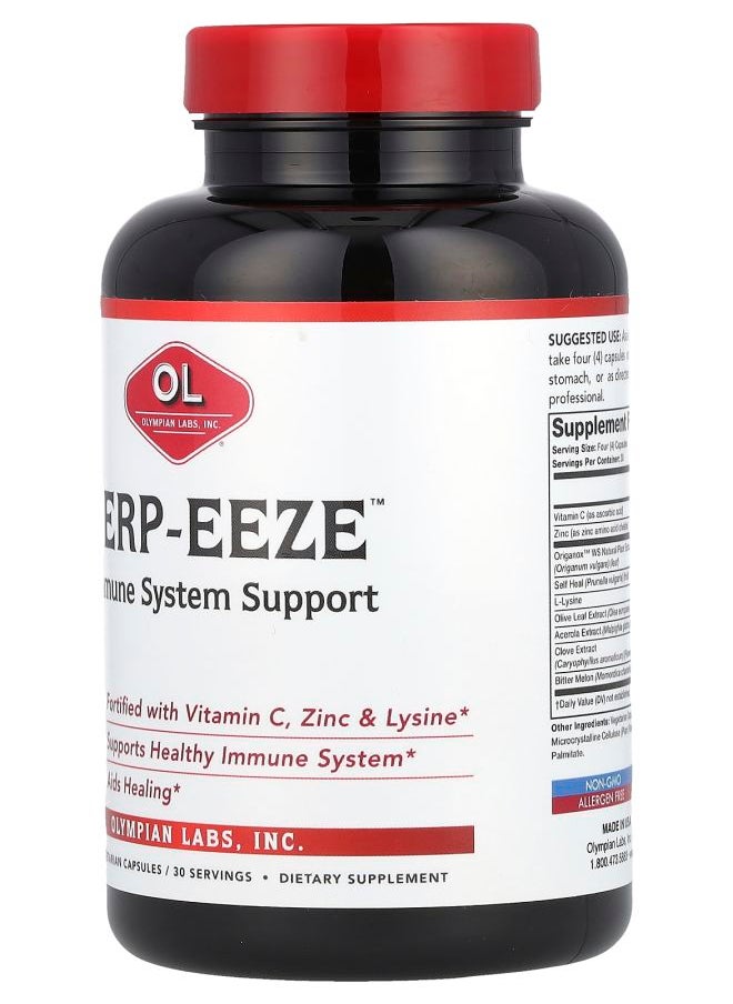 Olympian Labs Herp-Eeze™ 120 Vegetarian Capsules  - Image 2