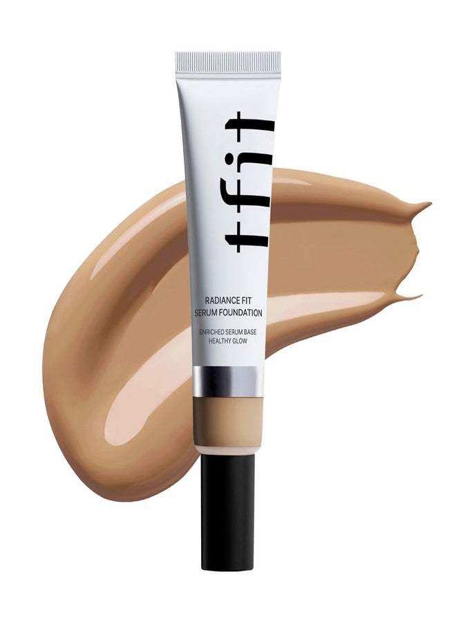TFIT Radiance Fit Serum Foundation - Flawless Coverage, Dewy finish, Long-lasting, Lightweight, Korean Makeup,1.05 Oz. (N03 Ginger, 1.05 Oz.) - Image 1