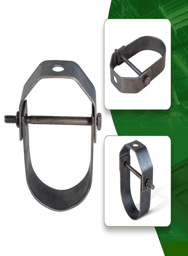 Highcraft IDT-QM02-10 Clevis Hanger, Standard Uncoated Steel, 2 in. 10 Pack - Image 2