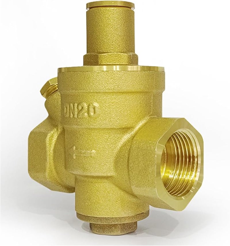 صمام تقليل ضغط المياه النحاسي قابل للتعديل منظم تخفيف DN20 - Image 4
