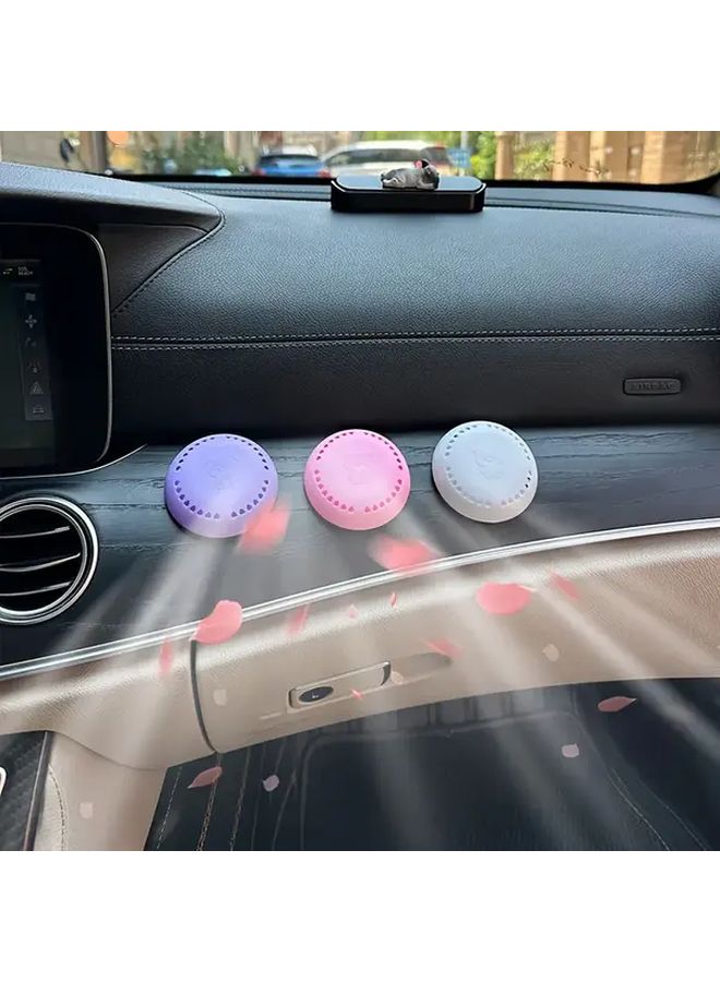 Cherry Blossom Scented Air Freshener Tablets 10pcs With Extra Shell Long Lasting Deodorizer For Home Car Bathroom - Image 4