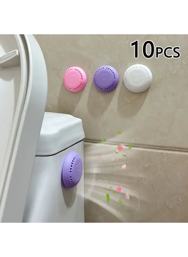 Cherry Blossom Scented Air Freshener Tablets 10pcs With Extra Shell Long Lasting Deodorizer For Home Car Bathroom - Image 1