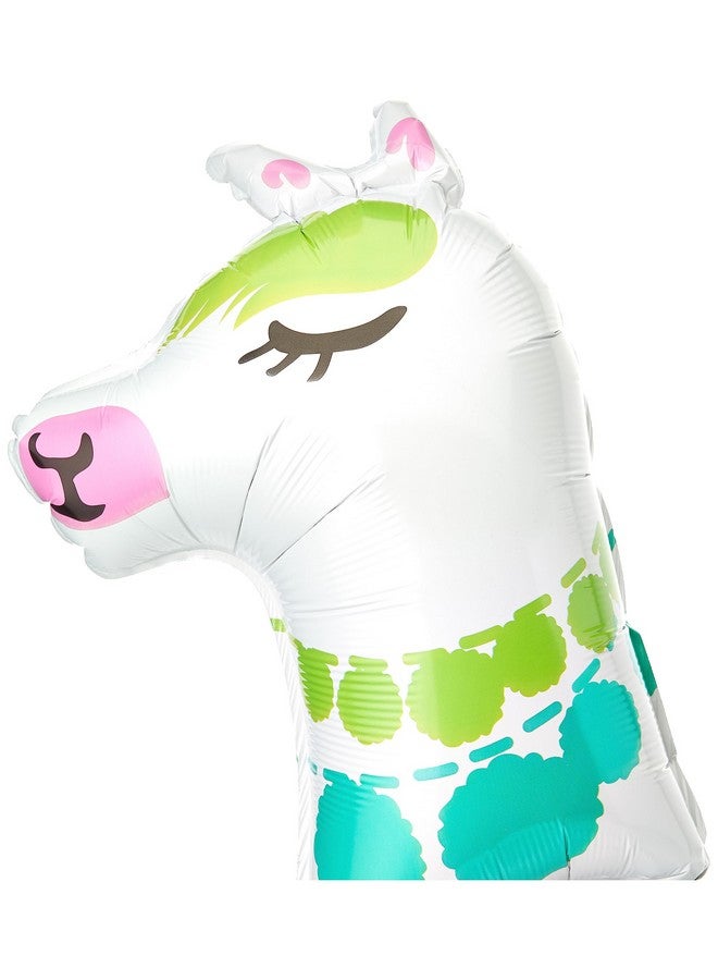 Amscan Anagram Alpaca Llama 36" Supershape Foil Jumbo Birthday Party Balloon - Image 2