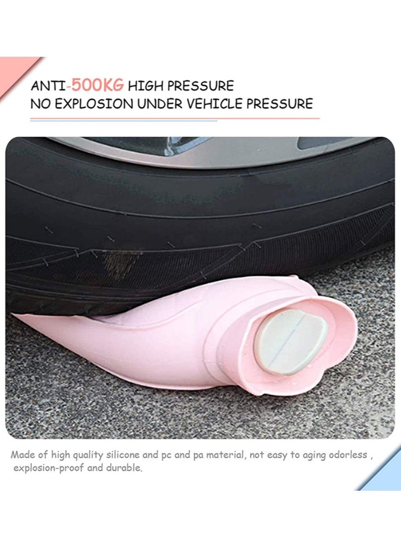 Hot Water Bottle Heating Silicone Bag with Knit Cover, Microwave Hot & Cold Therapies Pain, Warm Hands, Soft Environment-friendly Material, Can Frigerator Freezing, Ssential for Family Life - Image 4