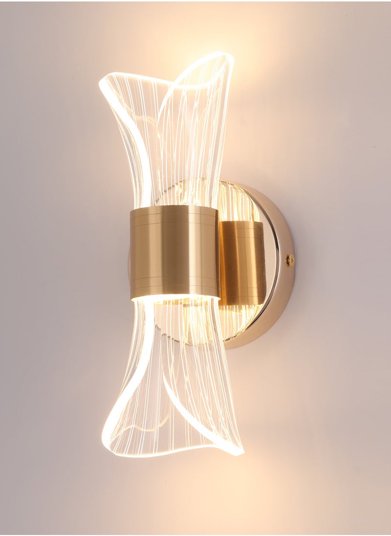 ياتاي إنارة مصباح حائط LED، مصباح حائط LED حديث قابل للتعتيم، إضاءة حائط أكريليك لغرفة المعيشة، المدخل، غرفة النوم، السلالم، 10 وات، منطقة التغطية 8-10 ㎡، 3000K-6000K  - Image 1