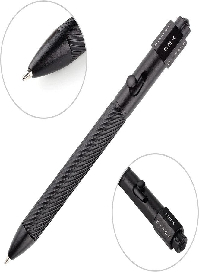 SMOOTHERPRO Fidget Spining Bolt Action Pen, Retractable Ballpoint Pen with Decision Maker, Compatible with Pilot G2 Refill, 0.5mm Black Ink EDC Pen for Office School Valentines Gift, Limited Edition - Image 5