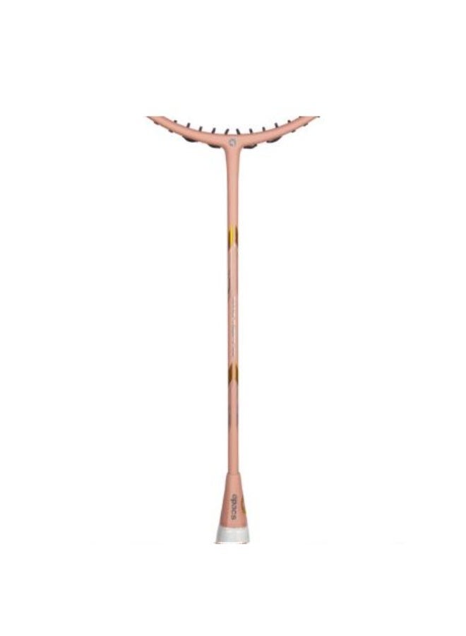أباك مضرب تنس الريشة Apacs Nano Tube 99 لون خوخي 5U – هيكل جرافيت خفيف الوزن، سرعة وتحكم عاليان، أداء متوازن واحترافي - Image 3