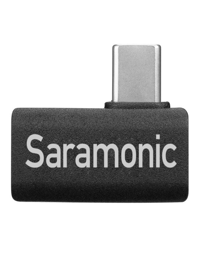 سارامونيك محول Saramonic ذو الزاوية القائمة USB-C، محول من النوع C بزاوية 90 درجة من الذكر إلى الأنثى، مثالي للأجهزة الموجودة في مثبتات الكاميرا والأماكن الضيقة (SR-C2005) - Image 2
