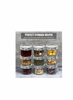 KASTWAVE 4 Oz Mason Jars Glass Mini Canning Jelly Jars with Airtight Regular Mouth Lids & Band, Quilted Crystal Jars for Jams, Spice, Food Storage, Wedding/Shower Favors, Preserves, Drinking-12 Pack  - Image 3