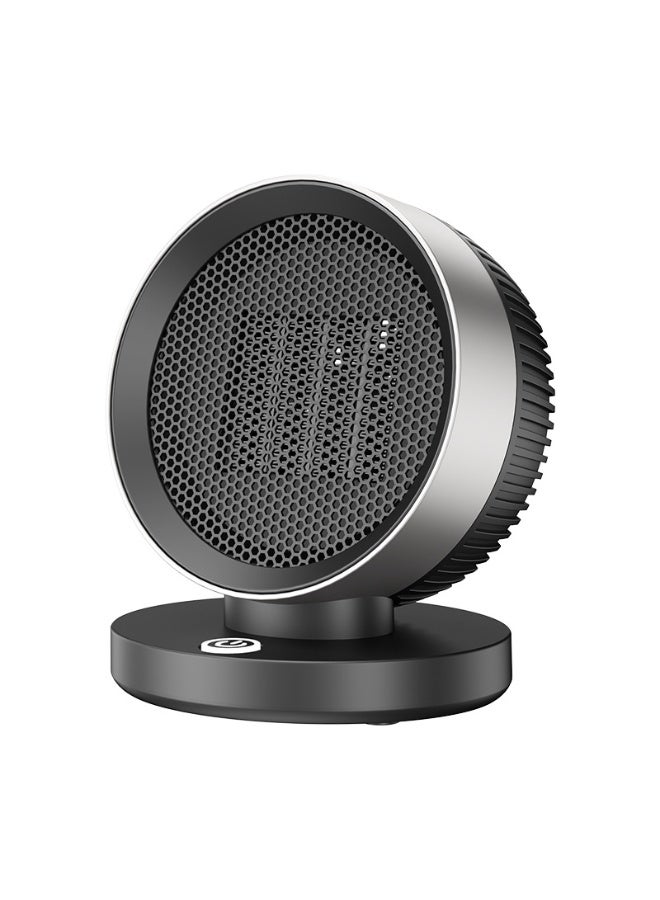 general UK Plug Desktop Space Heater - Portable Mini Fan Heater with Tip-Over & Overheat Protection Quiet Heating for Home Office Desk - Image 1