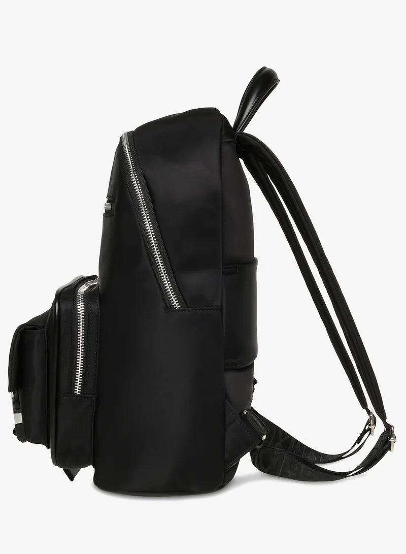 Steve Madden BLACK Bthane Classic Zipper Backpack for Women | Best Price UAE
