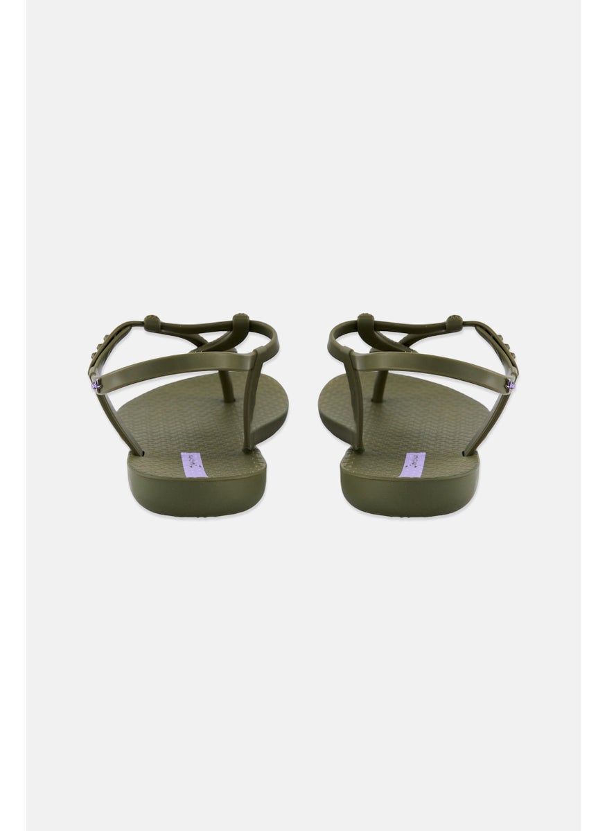 Ipanema Women Snap Fashion Sandals, Olive  - Image 2