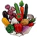 Woration Simulation Vegetables Realistic Fake Garlic Cucumber Pepper Carrot Corn Onion Eggplant Tomato Potato Mushroom - Image 2