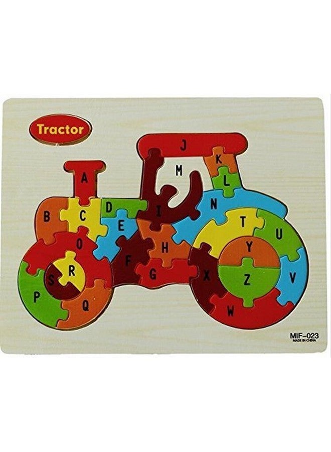 ماياترا لعبة ماياترا الخشبية التعليمية للأطفال - مجموعة من 4 قطع - أحجية الصور المقطوعة - Image 3