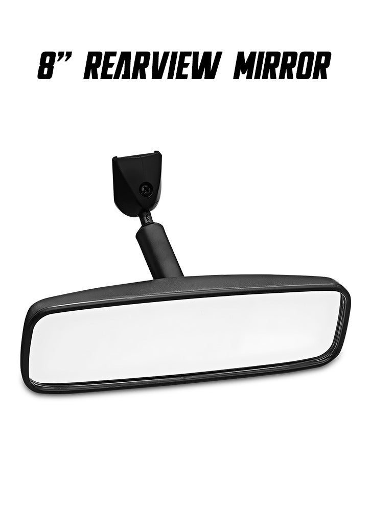8-Inch Universal Rearview Mirror – Crystal Clear Vision for Every Ride - Image 1