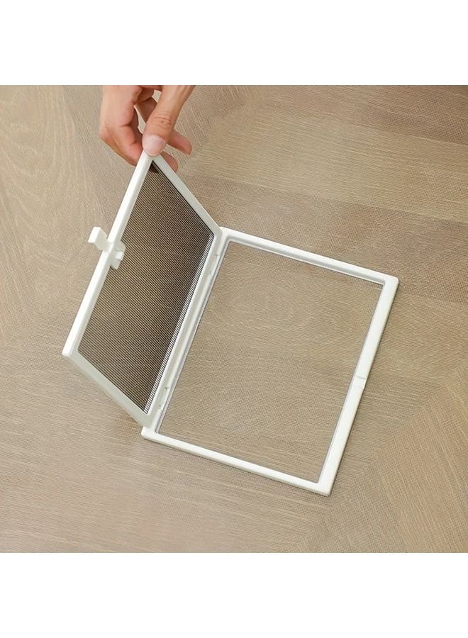 Gray Sliding Window with Mosquito Proof Screen Easy Installation Indoor Outdoor - Image 2