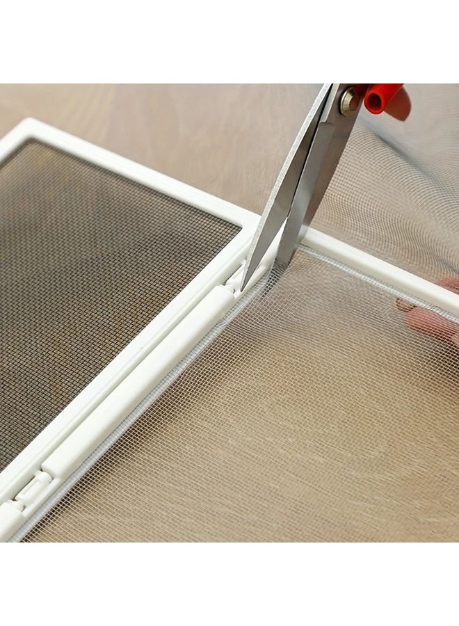 Gray Sliding Window with Mosquito Proof Screen Easy Installation Indoor Outdoor - Image 4