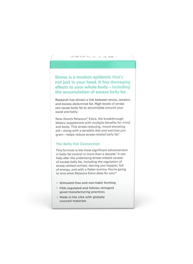 Relacore Extra Maximum Strength 90 Count - Stress Relief Supplements - Lower Cortisol for Women - Cortisol Manager, 30 Servings - Image 2