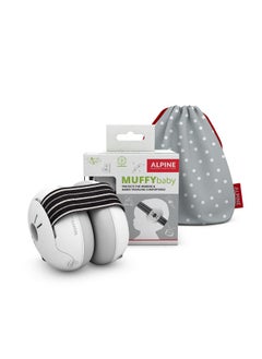 Alpine Muffy Baby Ear Protection For Babies And Toddlers Up To 36 Months - Ce & Ansi Certified - Noise Reduction Earmuffs - Comfortable Baby Headphones Against Hearing Damage & Improves Sleep - Black  - Image 2
