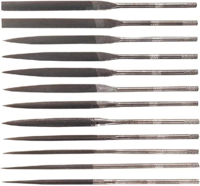 S475 Swiss Pattern Needle Files, Set of 12